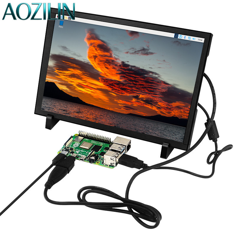Raspberry Pi 10.1 Inch Capacitive Touch Screen Ips - AOZILIN 5/7/10.1 Inch IPS HDMI Display