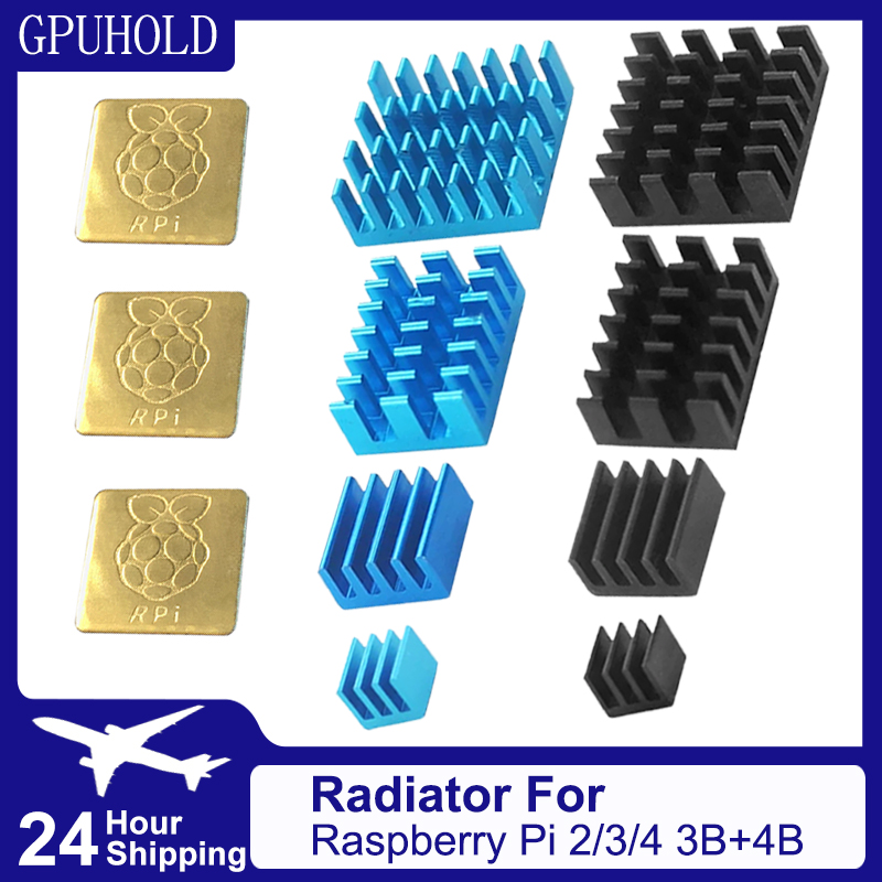 GPUHOLD Chipset Cooler 4pcs/5p - đánh giá và giá Raspberry Pi Water Cooling Kit