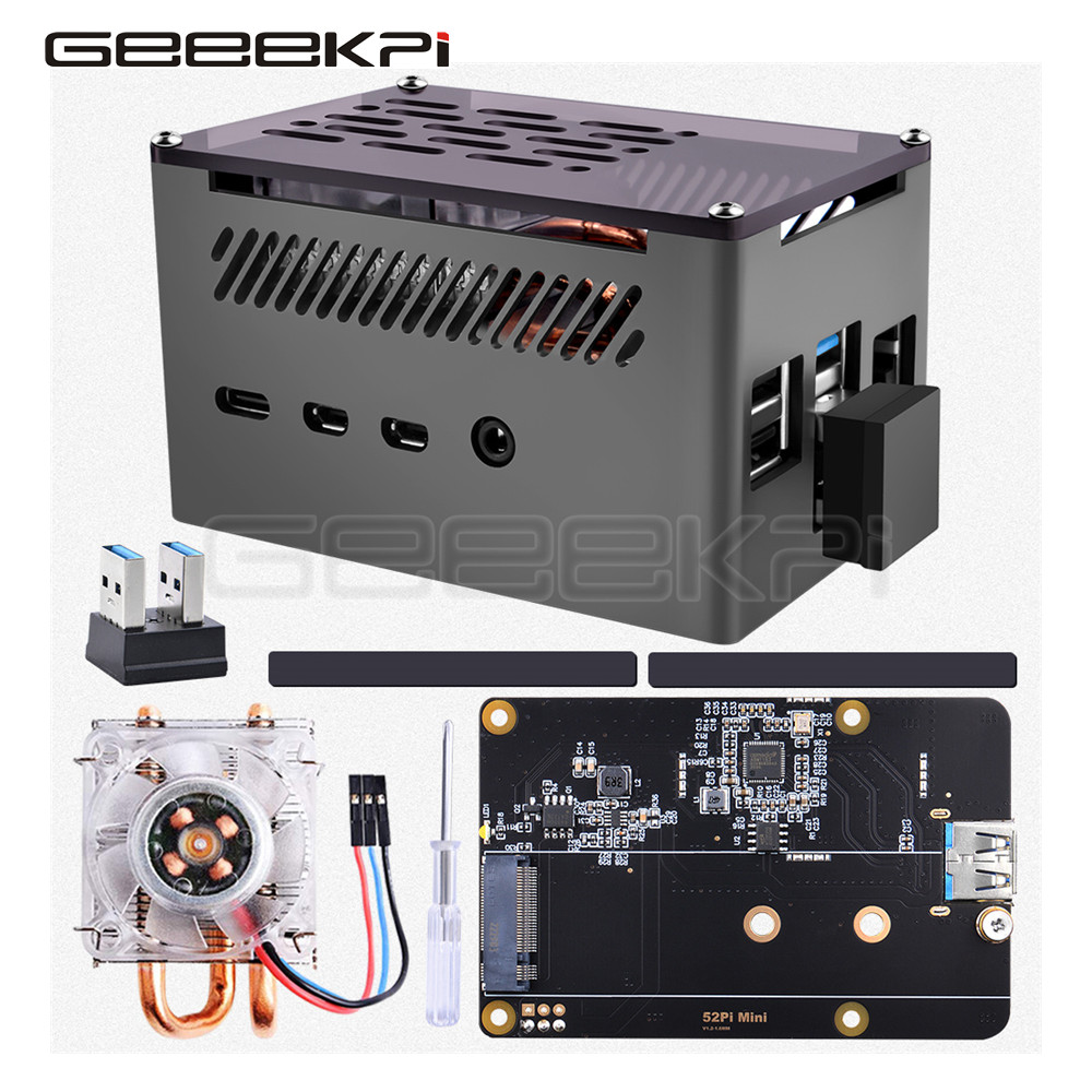 GeeekPi Nhôm Gạch Ốp Lưng Vỏ Đ - đánh giá và giá Argon One V3 M.2 Nvme Case